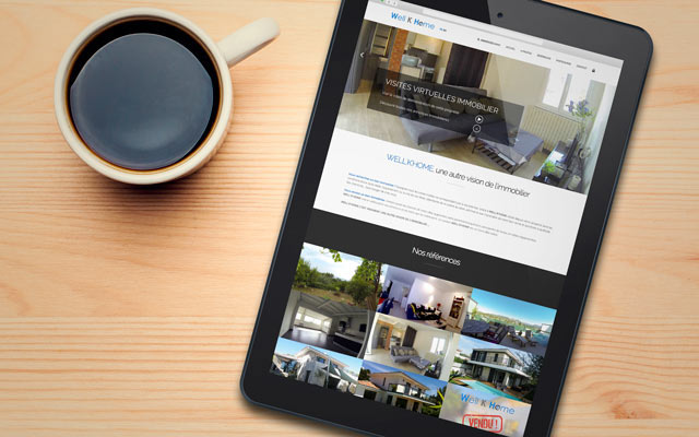 Well'K'Home - Annonces immobilières - Site vitrine HTML5/CSS3 avec CMS, petites annonces, visites virtuelles